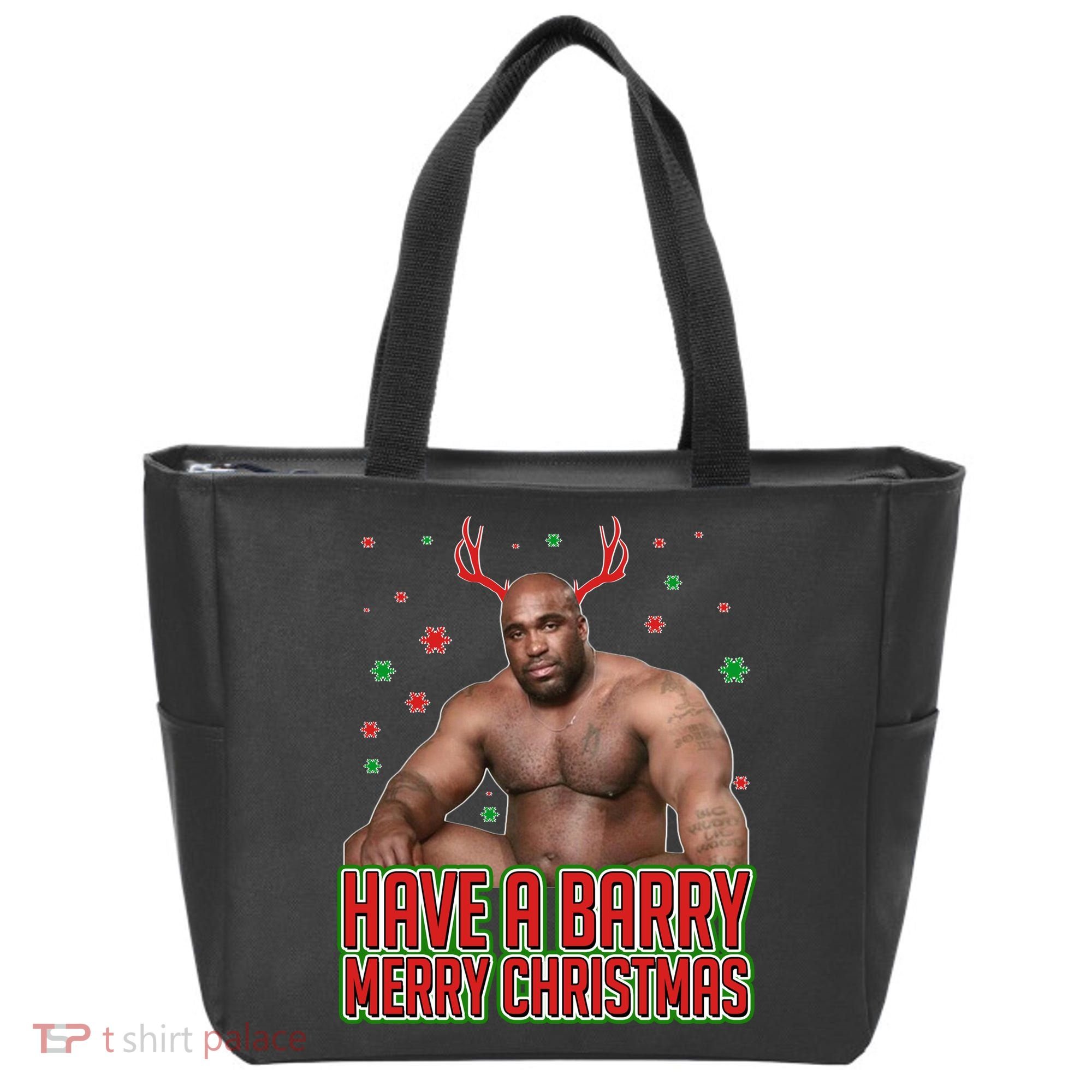X-Mas Have A Barry Merry Christmas Tote Bag
