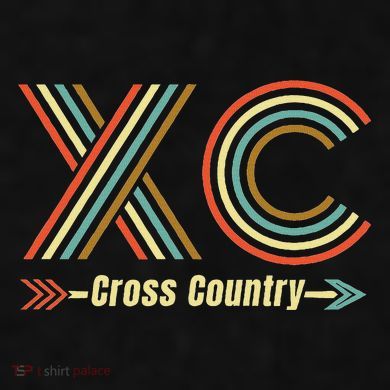 Xc A Cross Country Running Design Ladies PosiCharge Tri-Blend Wicking Tank