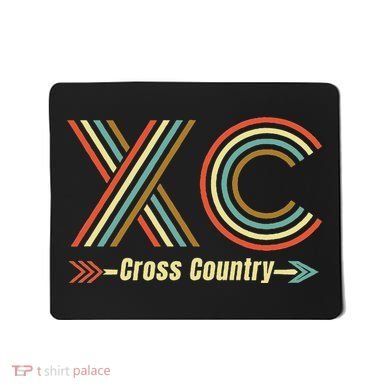 Xc A Cross Country Running Design Mousepad