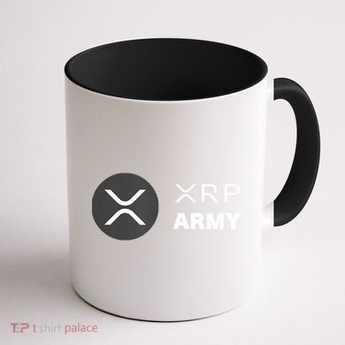 XRP Army | Ripple Crypto HODL Chainlink Ethereum Bitcoin Coffee Mug back
