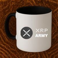 XRP Army | Ripple Crypto HODL Chainlink Ethereum Bitcoin Coffee Mug thumb 2