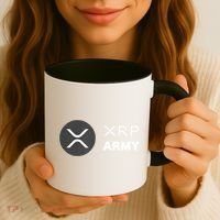 XRP Army | Ripple Crypto HODL Chainlink Ethereum Bitcoin Coffee Mug thumb 3