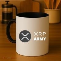 XRP Army | Ripple Crypto HODL Chainlink Ethereum Bitcoin Coffee Mug thumb 4