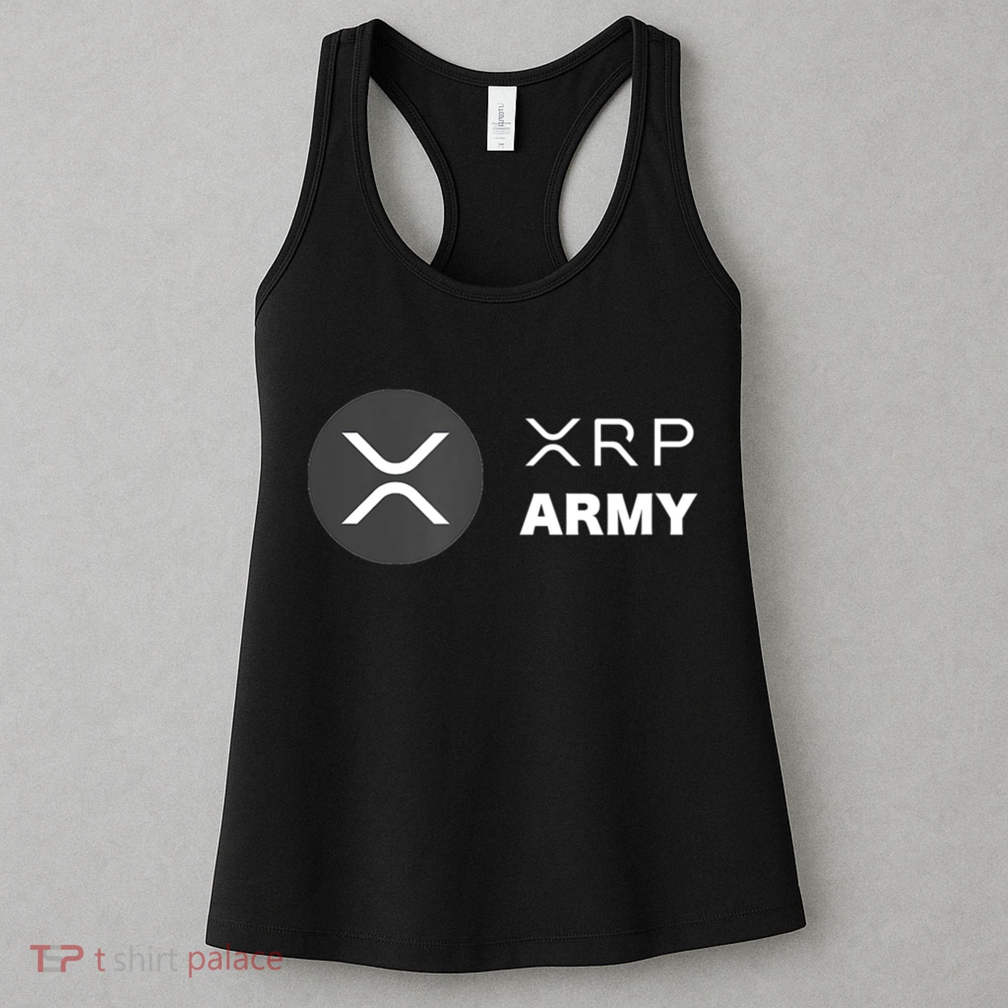 XRP Army | Ripple Crypto HODL Chainlink Ethereum Bitcoin Women's Tank Top