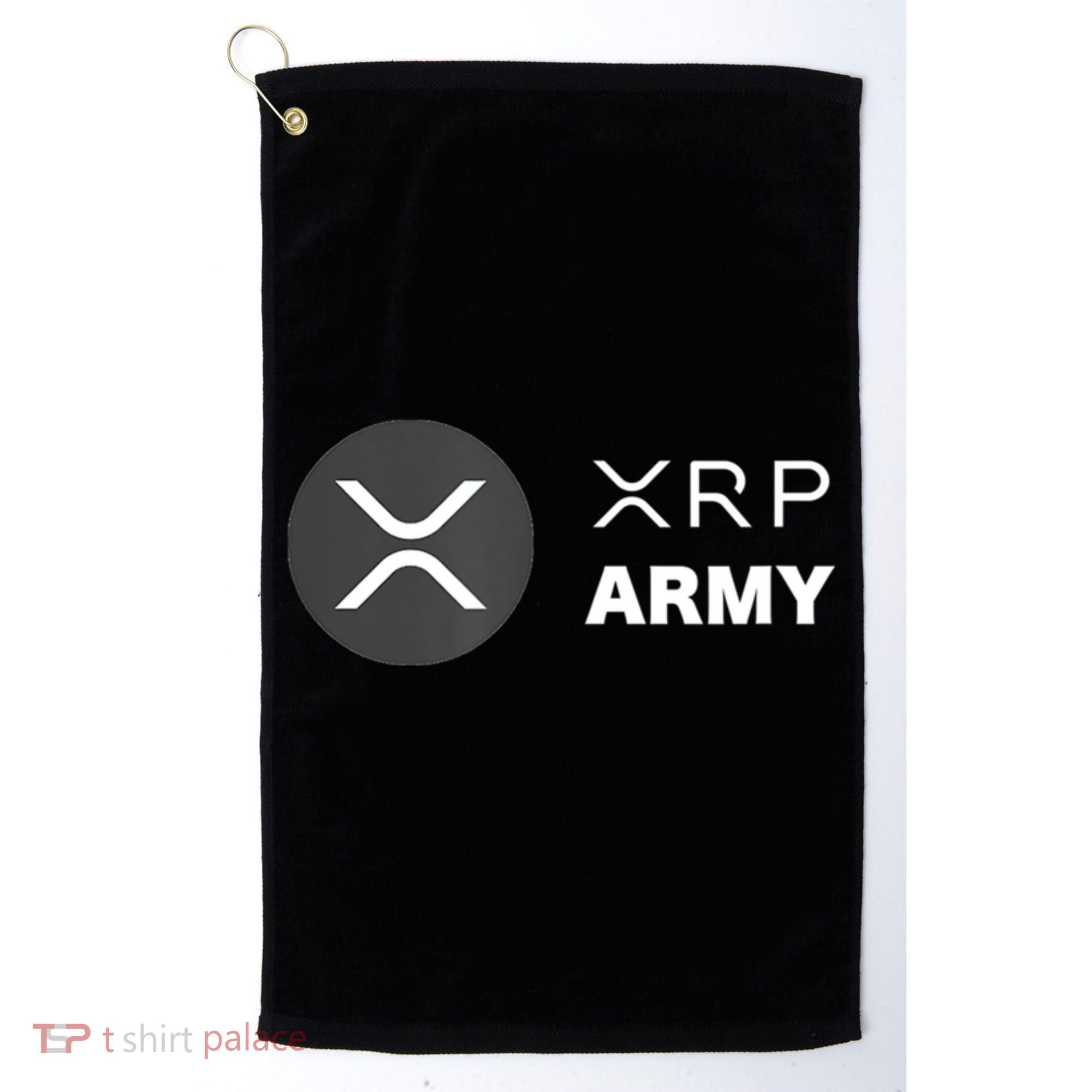 XRP Army | Ripple Crypto HODL Chainlink Ethereum Bitcoin Golf Towel