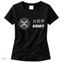 XRP Army | Ripple Crypto HODL Chainlink Ethereum Bitcoin Women's T-Shirt thumb 0