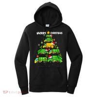 Xmas Boys Garbage Truck Christmas Tree Ornat Gift Women's Hoodie thumb 0