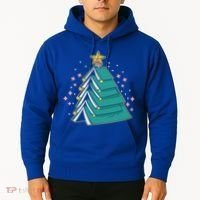 Xmas Book Nerd Library Lover Bookworm Book Christmas Tree Funny Gift Hoodie thumb 2