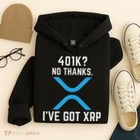 Xrp Cryptocurrency 401k Hoodie thumb 4