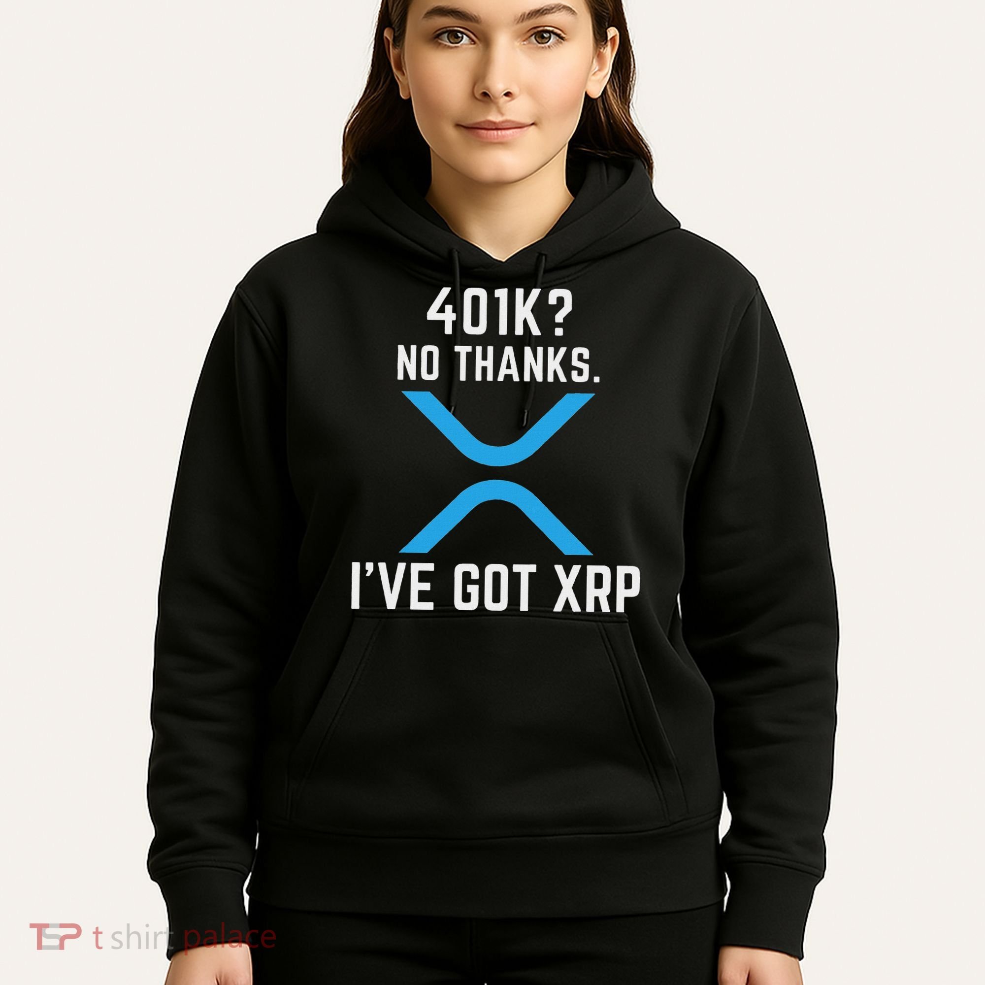 Xrp Cryptocurrency 401k Hoodie
