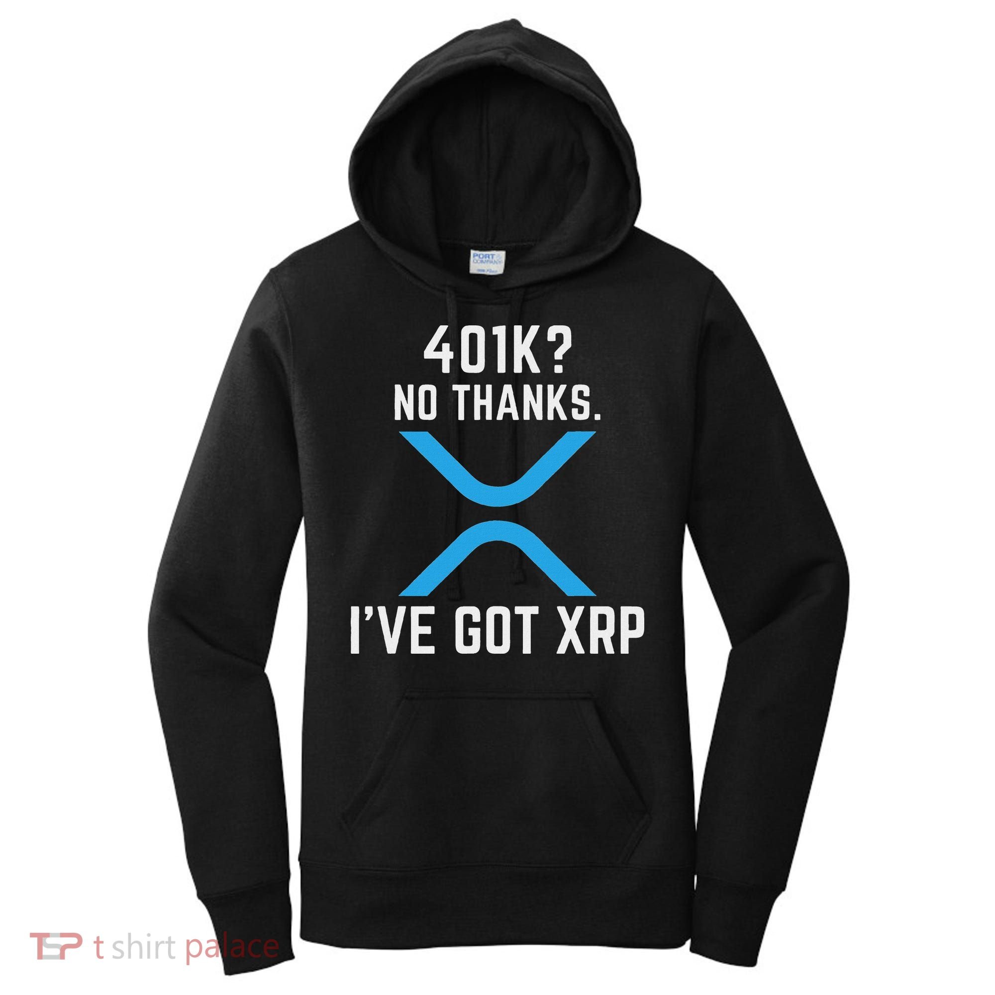 Xrp Cryptocurrency 401k Women's Hoodie