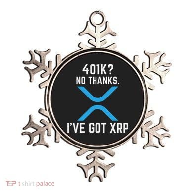 Xrp Cryptocurrency 401k Ornament
