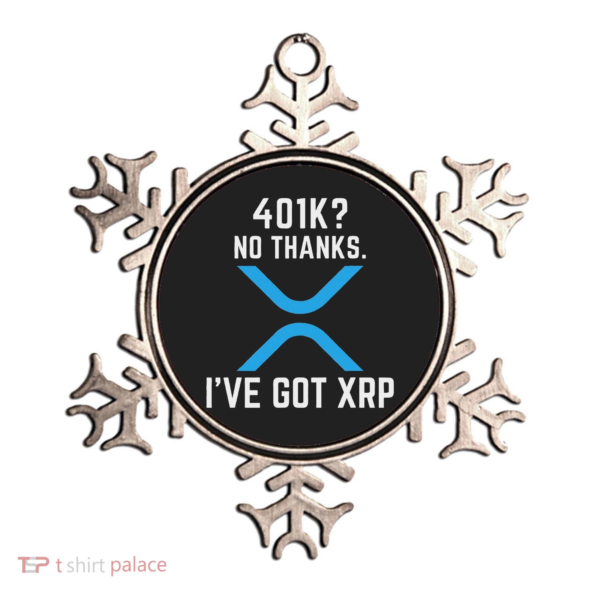 Xrp Cryptocurrency 401k Ornament