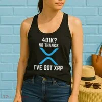 Xrp Cryptocurrency 401k Women's Tank Top thumb 2
