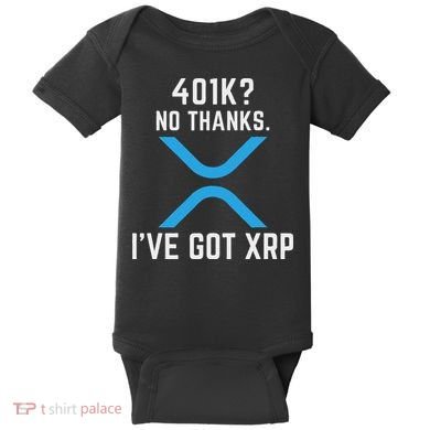 Xrp Cryptocurrency 401k Baby Bodysuit