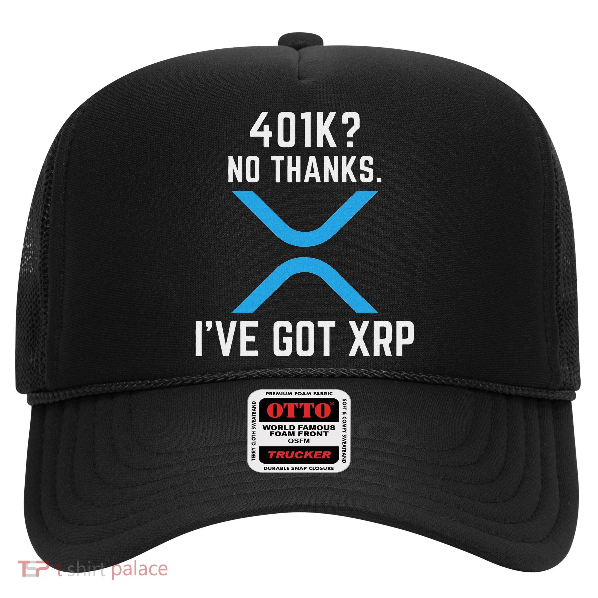 Xrp Cryptocurrency 401k Hat