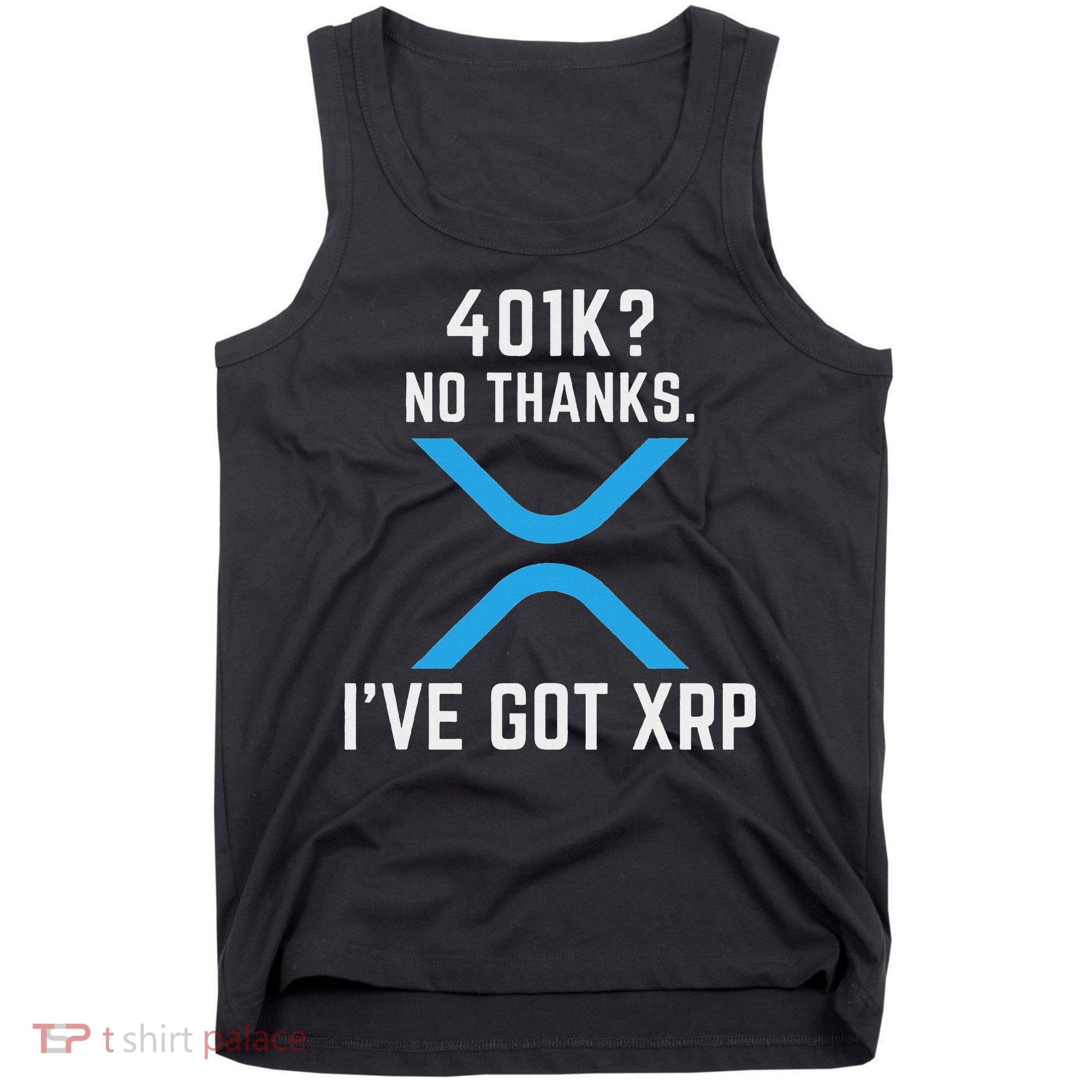 Xrp Cryptocurrency 401k Tank Top