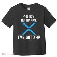 Xrp Cryptocurrency 401k Toddler T-Shirt thumb 0