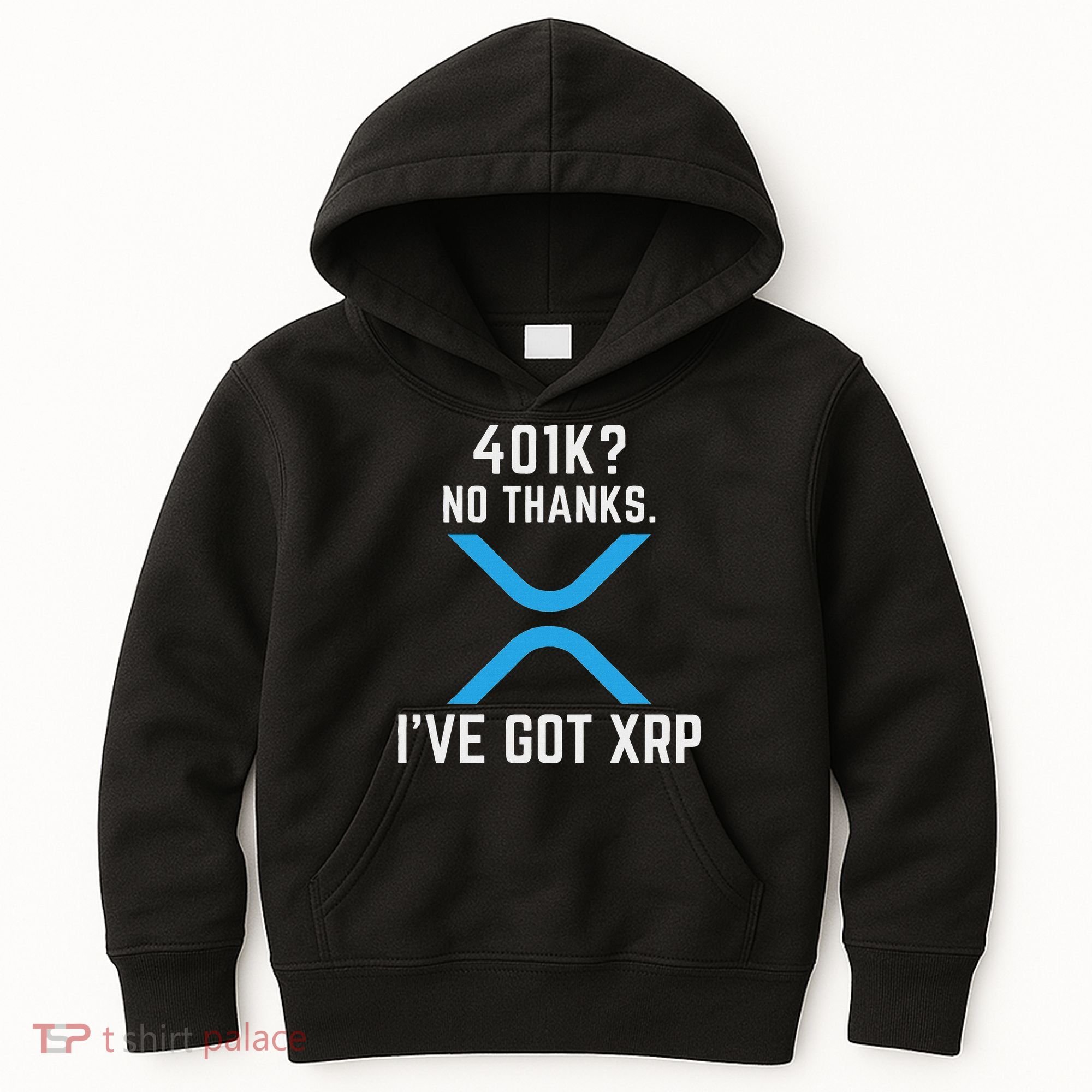 Xrp Cryptocurrency 401k Kids Hoodie