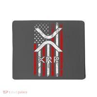 Xrp Cryptocurrency American Flag Mousepad thumb 0
