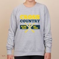 Xc Cross Country Coach Gift We Run Miles Women's Sweatshirt thumb 0