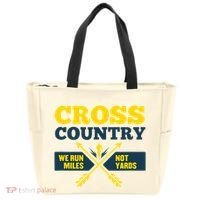 Xc Cross Country Coach Gift We Run Miles Tote Bag thumb 0