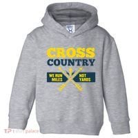 Xc Cross Country Coach Gift We Run Miles Toddler Hoodie thumb 0