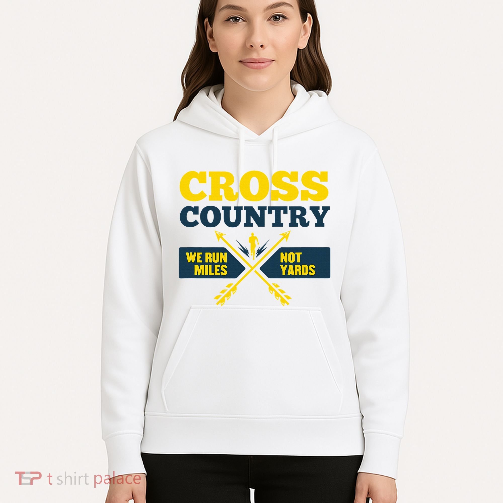 Xc Cross Country Coach Gift We Run Miles Hoodie