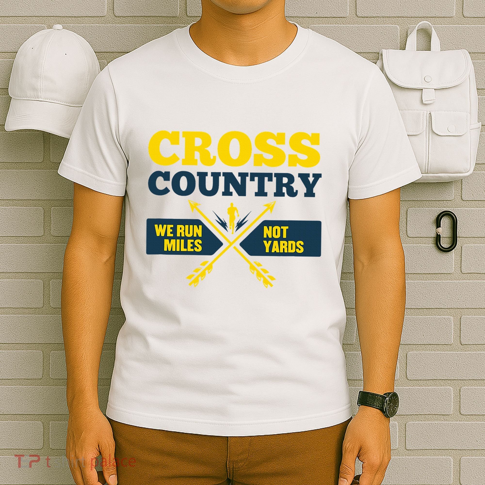 Xc Cross Country Coach Gift We Run Miles T-Shirt