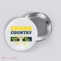 Xc Cross Country Coach Gift We Run Miles Button thumb 0