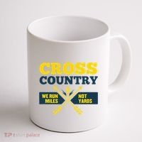 Xc Cross Country Coach Gift We Run Miles Coffee Mug thumb 1