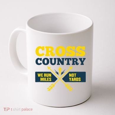 Xc Cross Country Coach Gift We Run Miles Coffee Mug