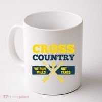 Xc Cross Country Coach Gift We Run Miles Coffee Mug thumb 0