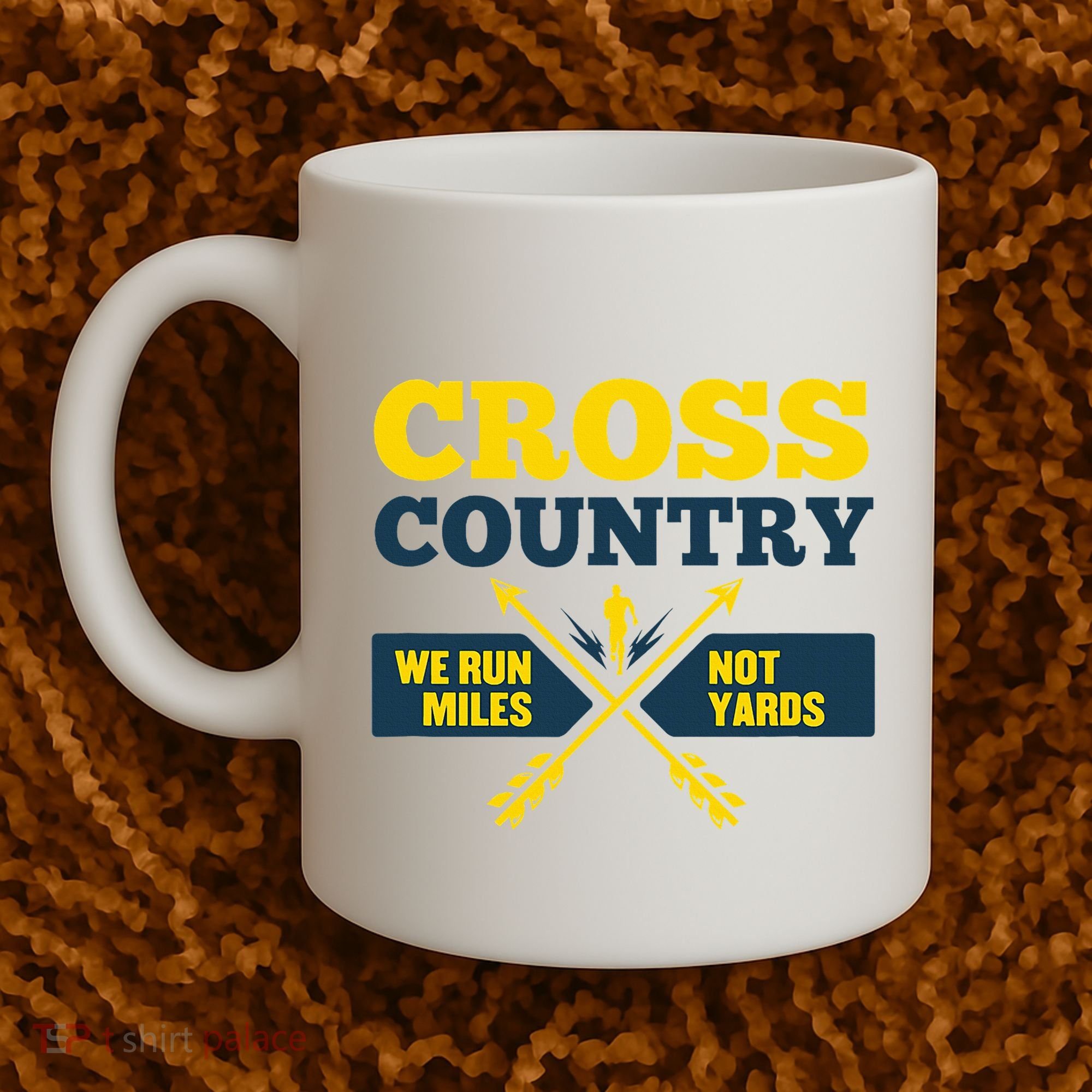 Xc Cross Country Coach Gift We Run Miles Coffee Mug