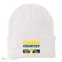 Xc Cross Country Coach Gift We Run Miles Beanie thumb 0