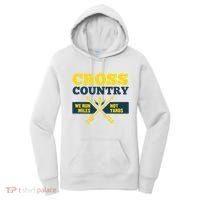 Xc Cross Country Coach Gift We Run Miles Women's Hoodie thumb 0