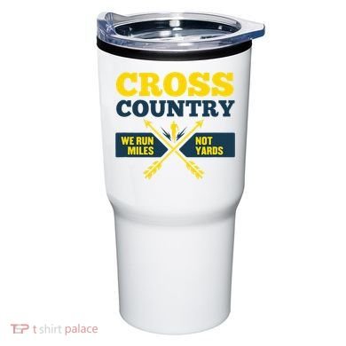 Xc Cross Country Coach Gift We Run Miles Tumbler