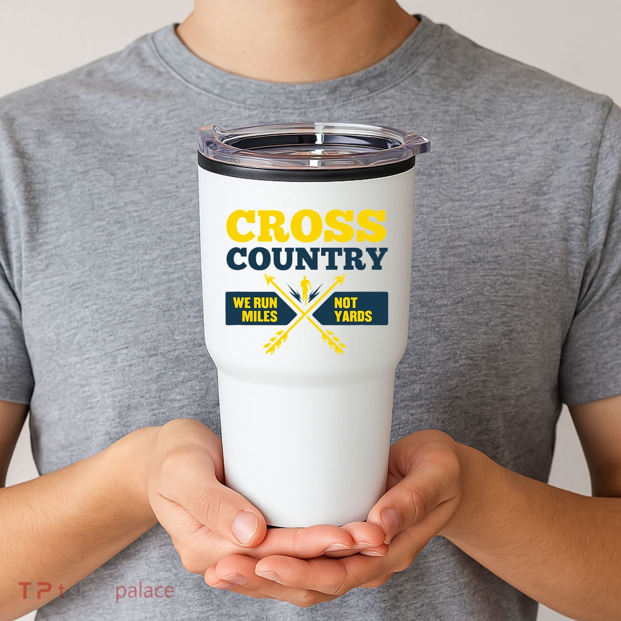 Xc Cross Country Coach Gift We Run Miles Tumbler
