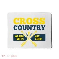Xc Cross Country Coach Gift We Run Miles Mousepad thumb 0