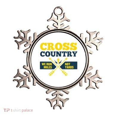 Xc Cross Country Coach Gift We Run Miles Ornament