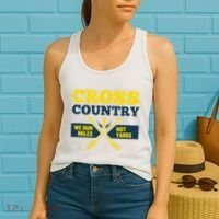 Xc Cross Country Coach Gift We Run Miles Women's Tank Top thumb 2