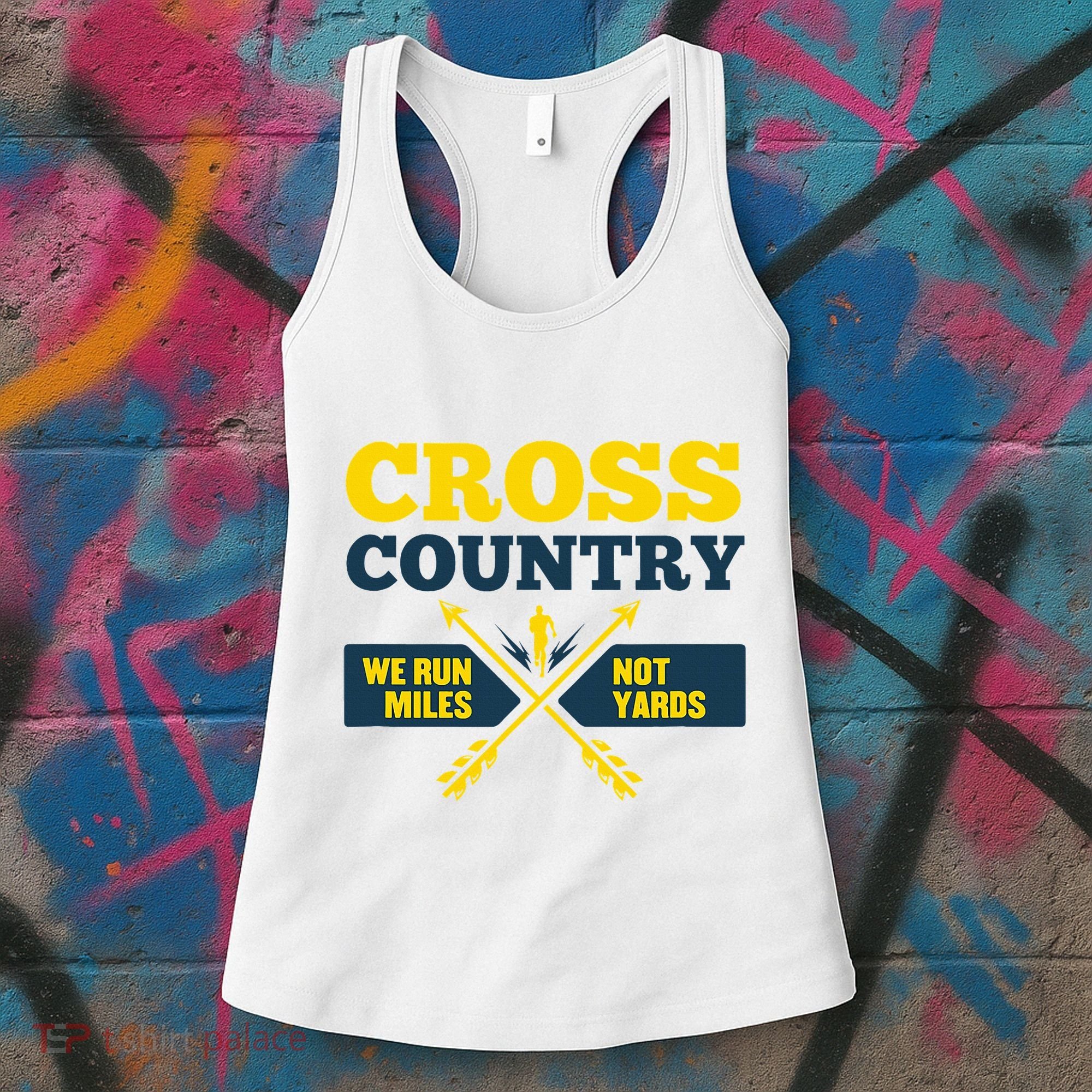 Xc Cross Country Coach Gift We Run Miles Women's Tank Top
