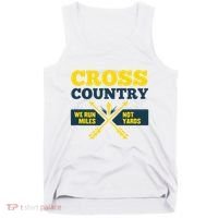 Xc Cross Country Coach Gift We Run Miles Tank Top thumb 0