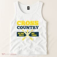 Xc Cross Country Coach Gift We Run Miles Tank Top thumb 2