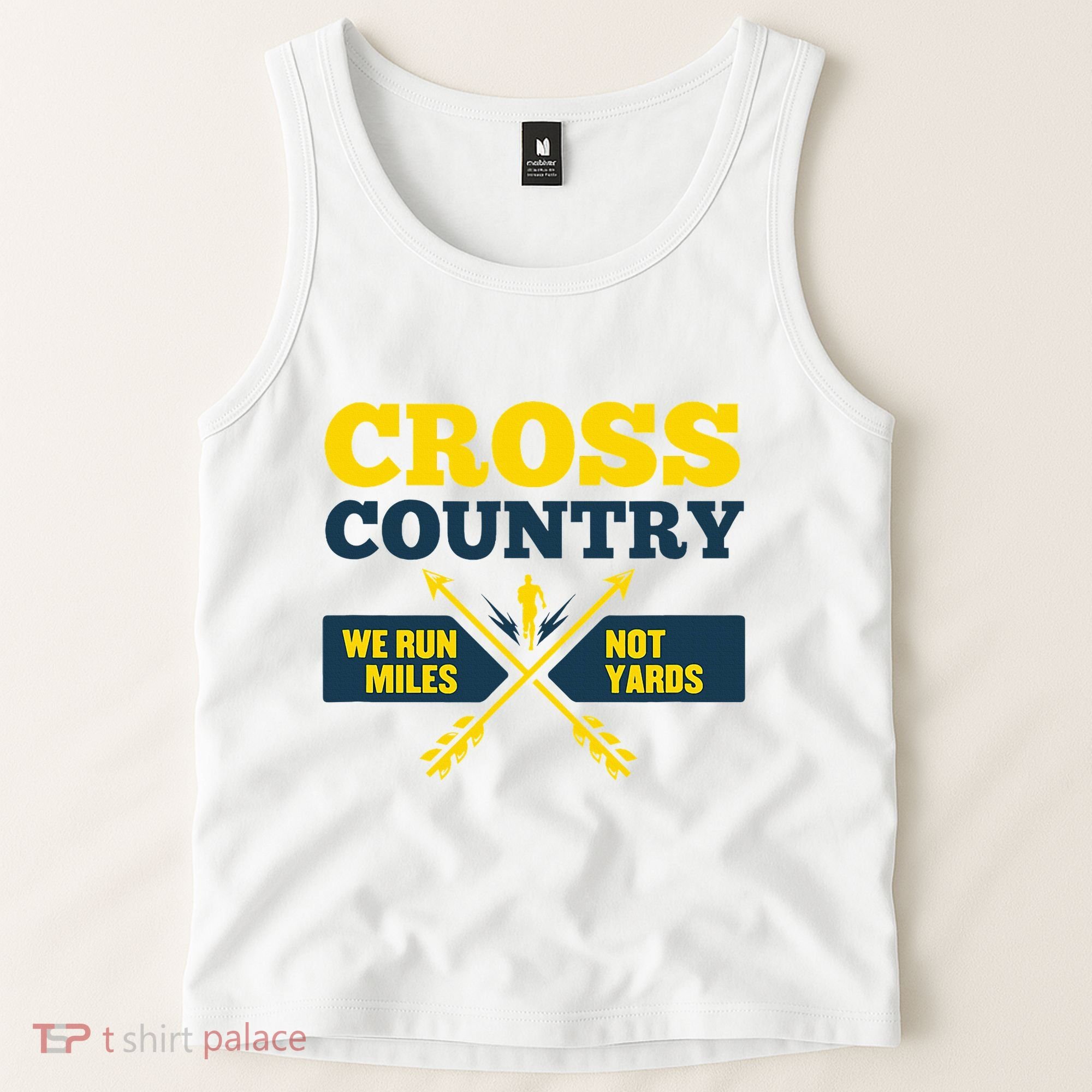 Xc Cross Country Coach Gift We Run Miles Tank Top