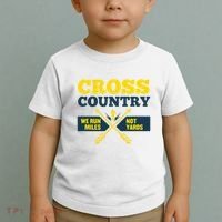 Xc Cross Country Coach Gift We Run Miles Toddler T-Shirt thumb 2