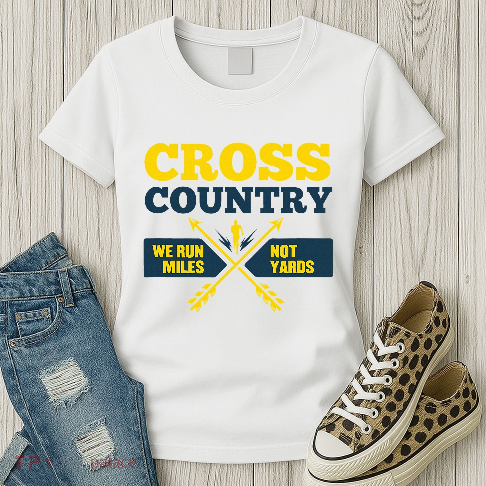 Xc Cross Country Coach Gift We Run Miles Women's T-Shirt