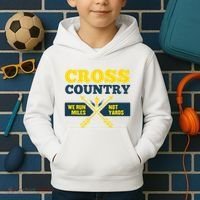 Xc Cross Country Coach Gift We Run Miles Kids Hoodie thumb 2