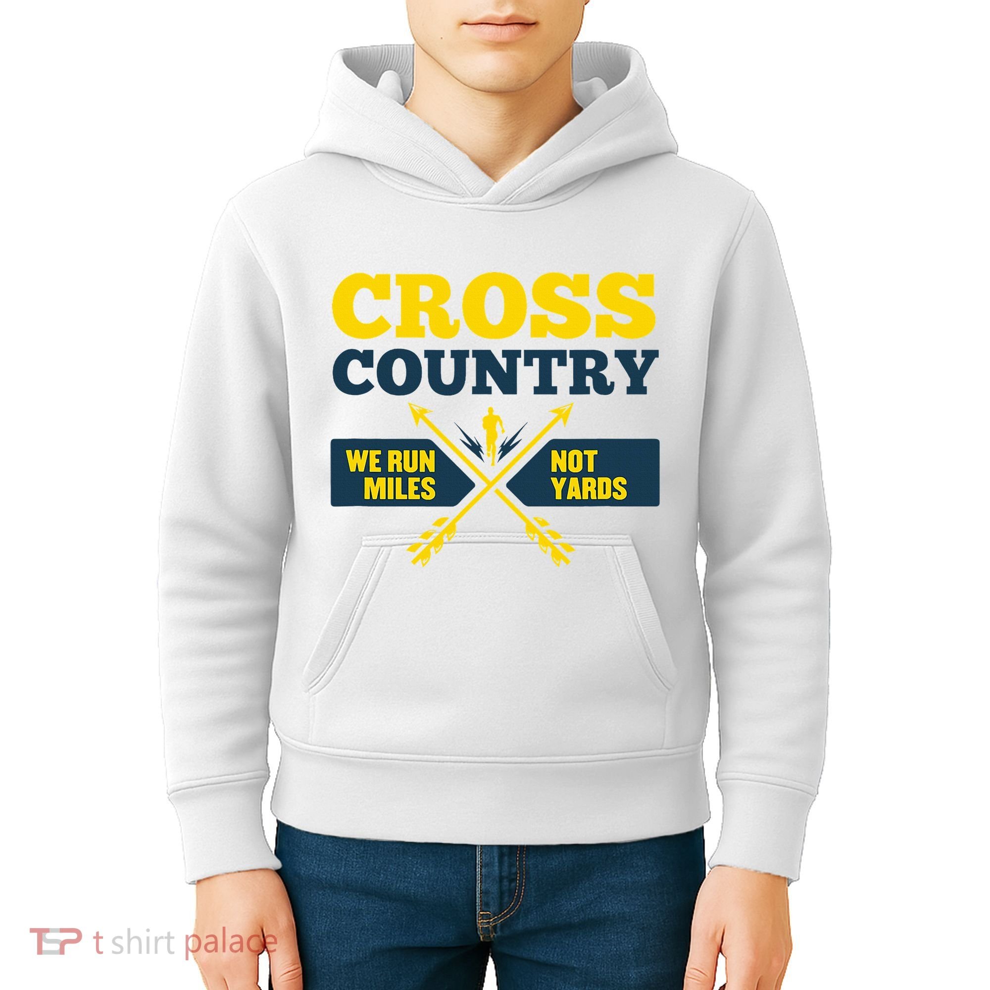 Xc Cross Country Coach Gift We Run Miles Kids Hoodie