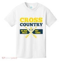 Xc Cross Country Coach Gift We Run Miles Kids T-Shirt thumb 0